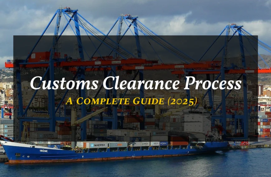 Customs Clearance Process - a compleate guide 2025
