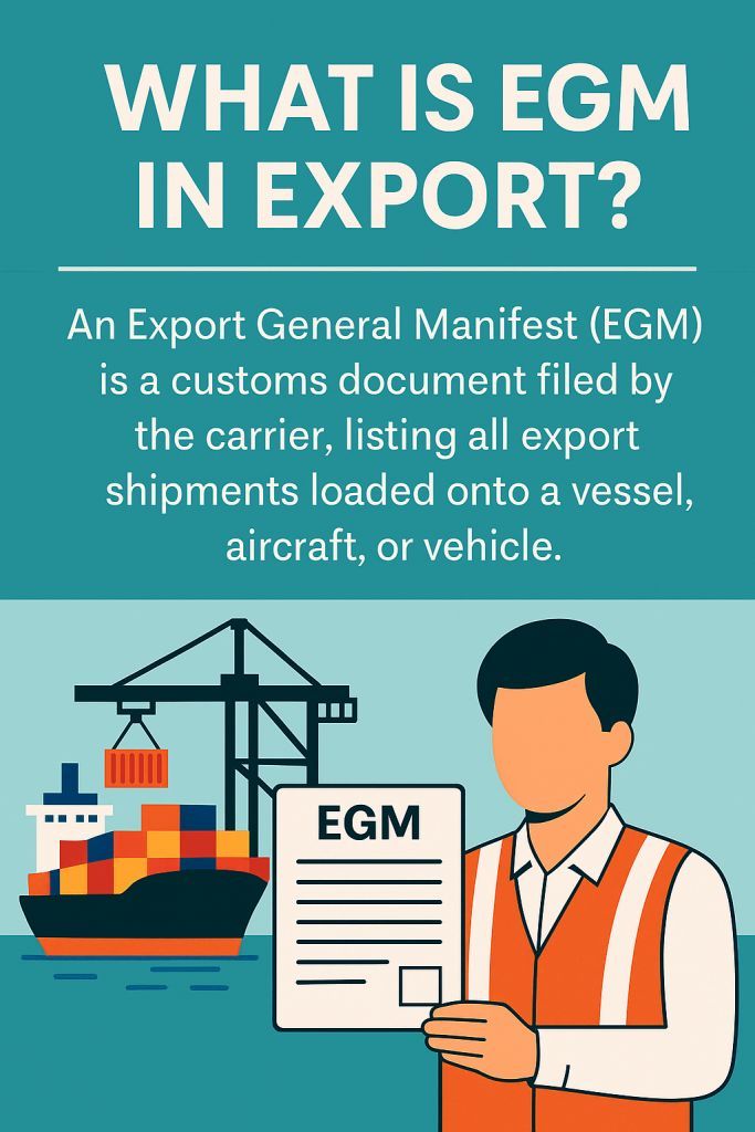 EGM in Export